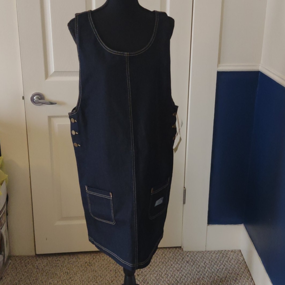 Bigstar blue jean dress large